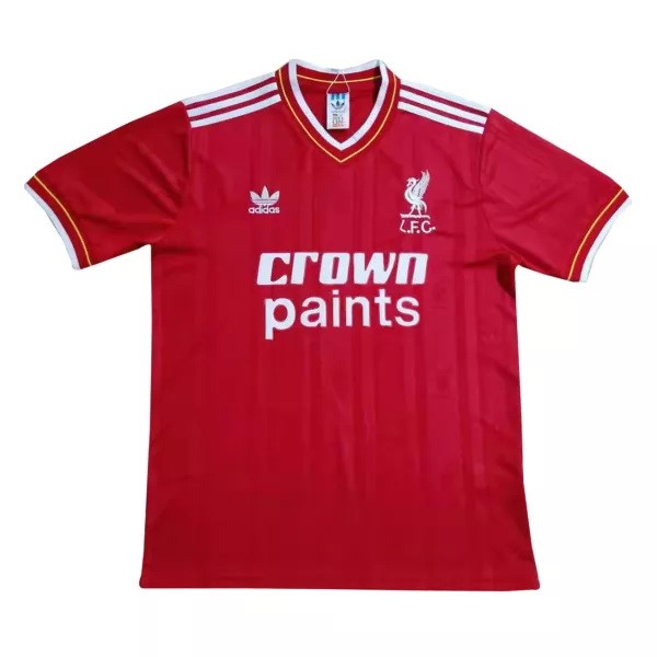 Tailandia Camiseta Liverpool Replica Primera Ropa Retro 1984 1985 Rojo